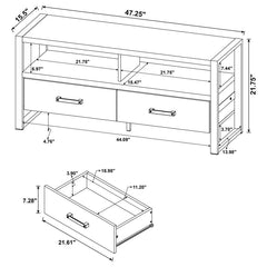 James Brown 48" Tv Stand - furniture place usa