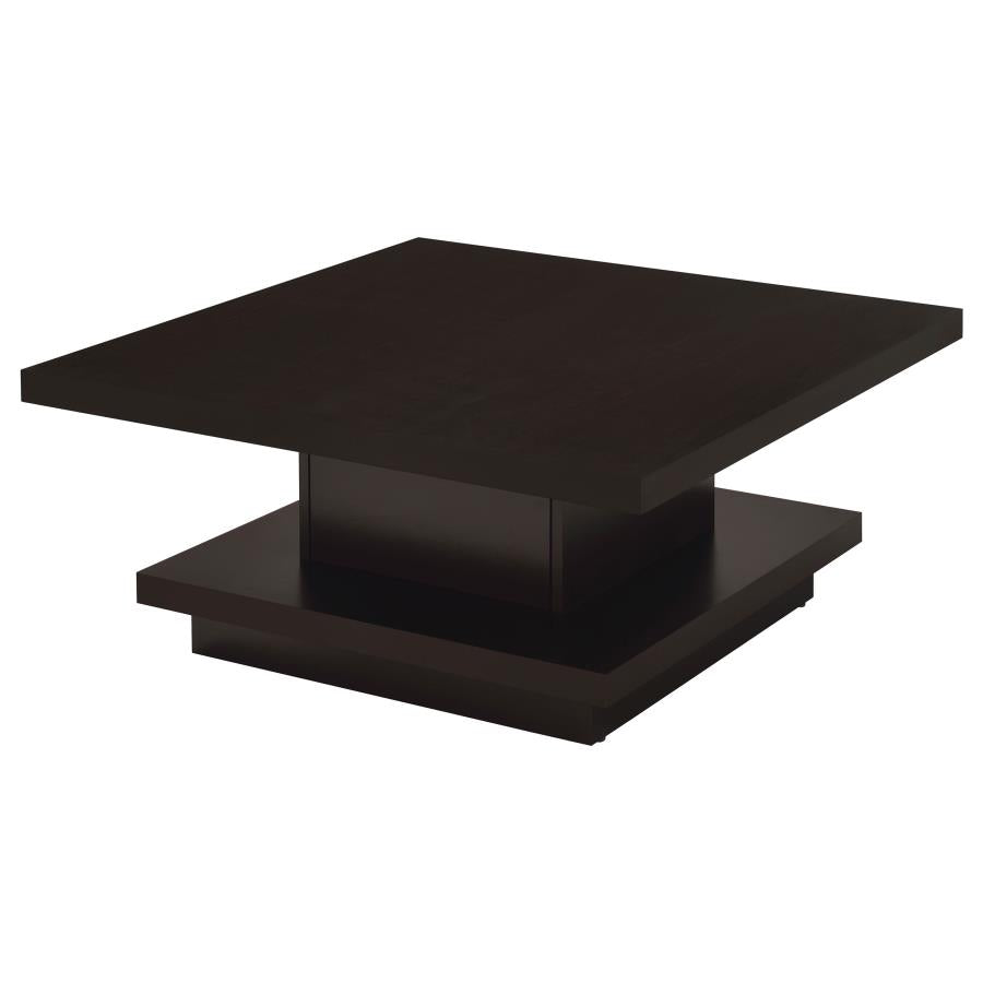 Reston Brown Coffee Table - furniture place usa