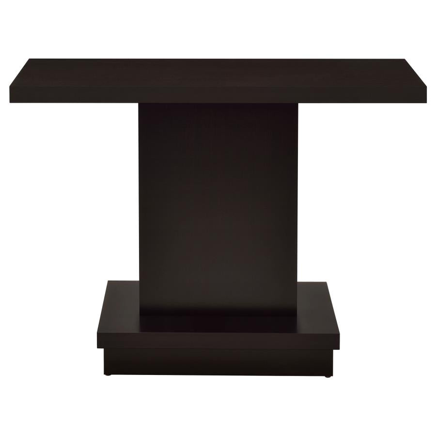 Reston Brown Sofa Table - furniture place usa