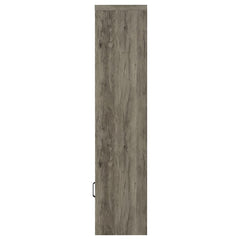 Burke Grey Media Tower - furniture place usa