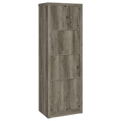Burke Grey Media Tower - furniture place usa