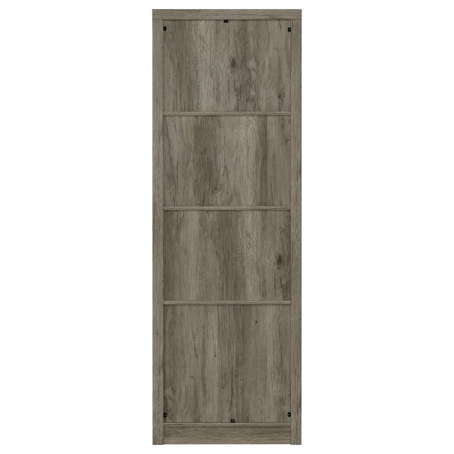Burke Grey Media Tower - furniture place usa