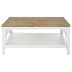 Maisy Brown Coffee Table - furniture place usa