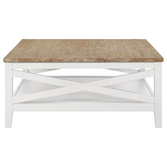 Maisy Brown Coffee Table - furniture place usa