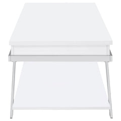 Marcia White Lift Top Coffee Table - furniture place usa