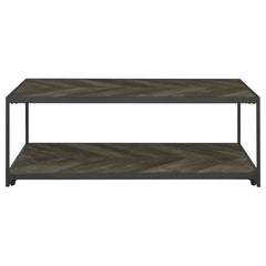 Beckley Grey Coffee Table - furniture place usa