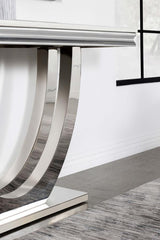 Kerwin White Sofa Table - furniture place usa