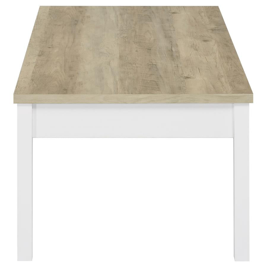Stacie White 3 Pc Coffee Table Set - furniture place usa