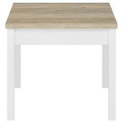 Stacie White 3 Pc Coffee Table Set - furniture place usa
