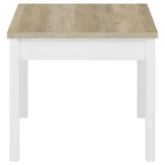 Stacie White 3 Pc Coffee Table Set - furniture place usa