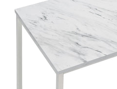 Leona White Coffee Table - furniture place usa