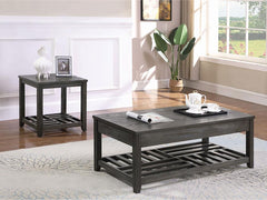 Cliffview Grey End Table - furniture place usa