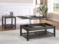 Cliffview Grey End Table - furniture place usa