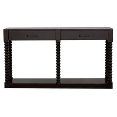 Meredith Brown Sofa Table - furniture place usa