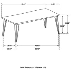 Zander Brown Coffee Table - furniture place usa