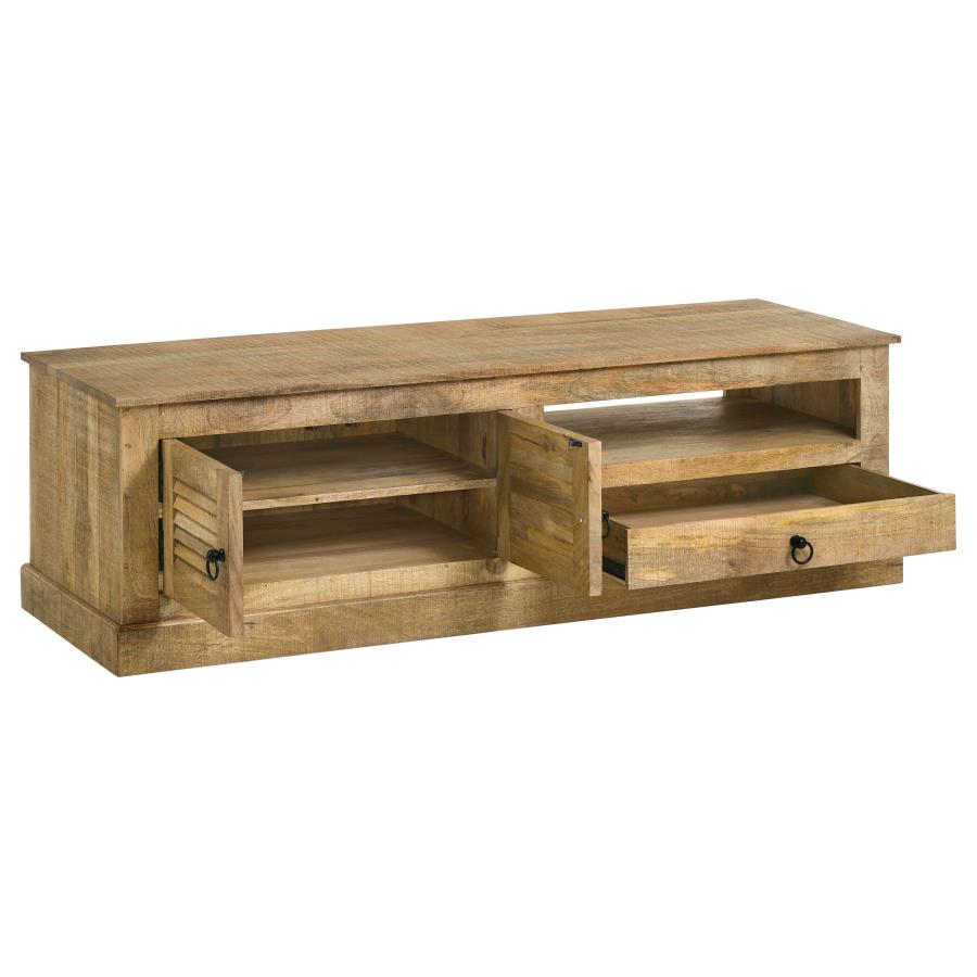 Zabel Brown 58" Tv Stand - furniture place usa