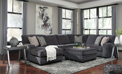 Tracling 3-Piece Sectional with Ottoman - PKG001612 - furniture place usa