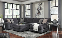 Tracling 3-Piece Sectional with Ottoman - PKG001613 - furniture place usa