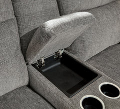 Mouttrie Sofa and Loveseat - furniture place usa