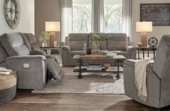Mouttrie Sofa, Loveseat and Recliner - furniture place usa