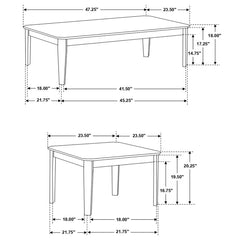 Amaro Brown 3 Pc Coffee Table Set - furniture place usa