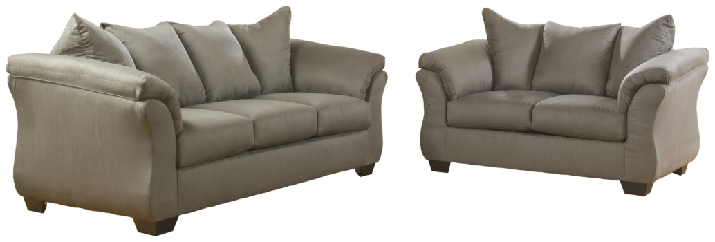 Darcy Sofa and Loveseat - furniture place usa