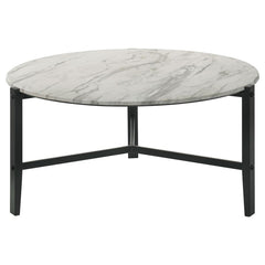 Tandi White Coffee Table - furniture place usa
