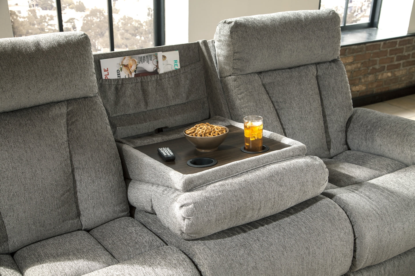 Mitchiner Sofa, Loveseat and Recliner - furniture place usa