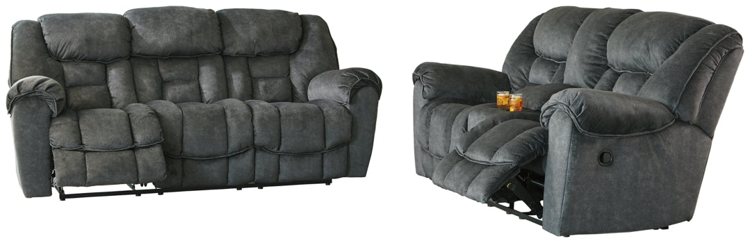Capehorn Sofa and Loveseat - furniture place usa