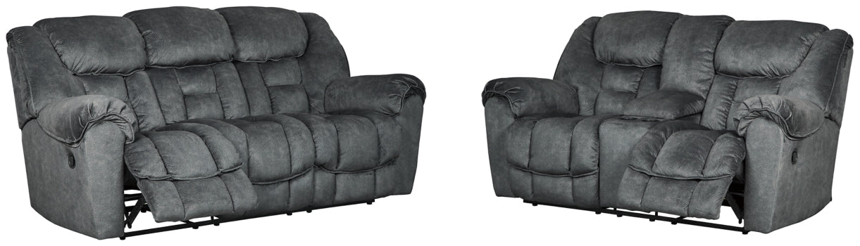 Capehorn Sofa and Loveseat - furniture place usa