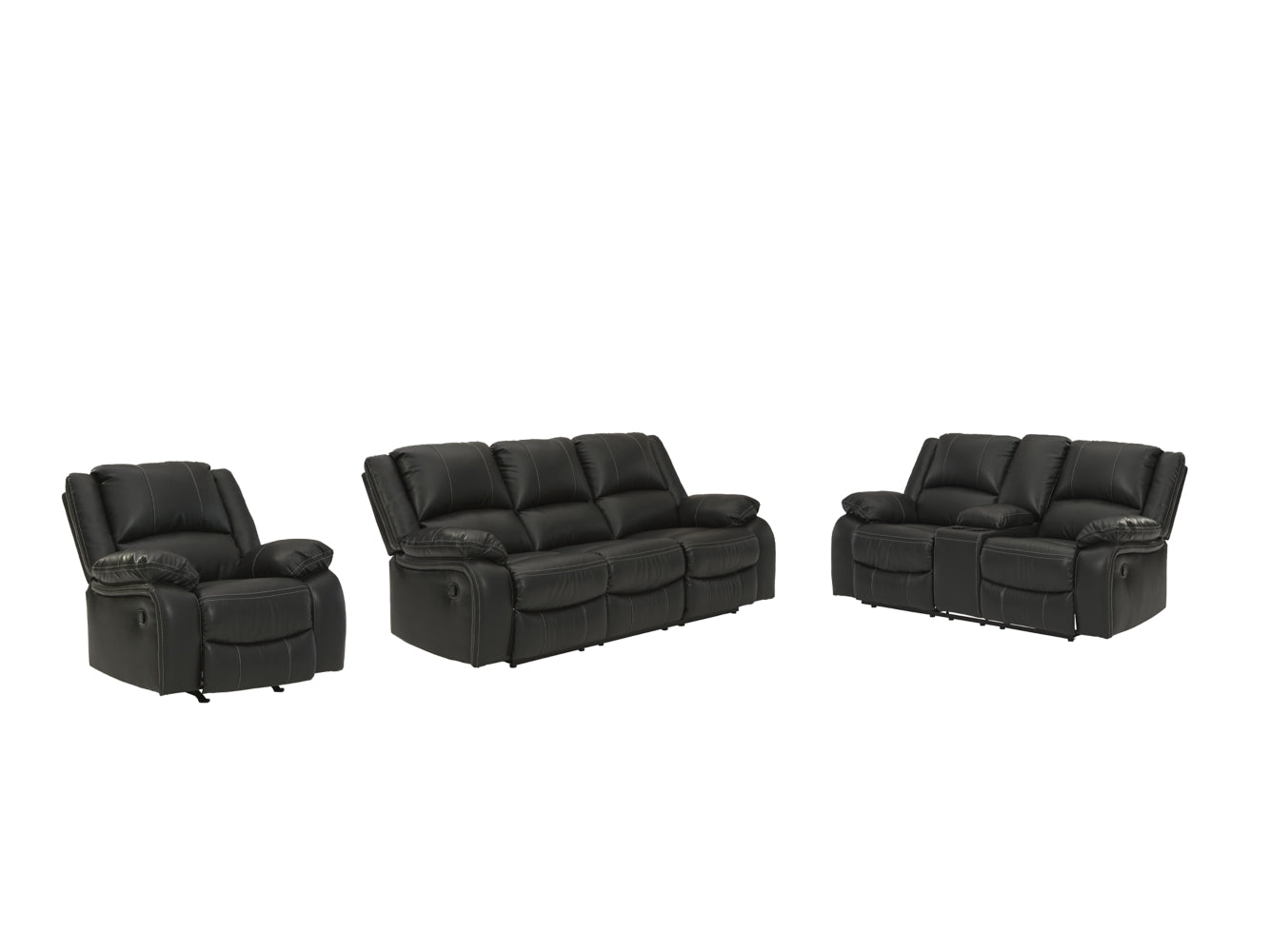 Calderwell Sofa, Loveseat and Recliner - PKG007324 - furniture place usa