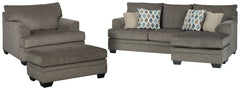 Dorsten Sofa Chaise, Chair, and Ottoman - furniture place usa