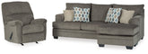 Dorsten Sofa Chaise and Recliner - furniture place usa