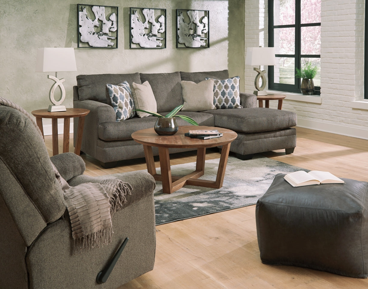 Dorsten Sofa Chaise and Recliner - furniture place usa