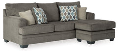Dorsten Sofa Chaise and Recliner - furniture place usa