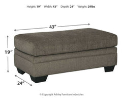 Dorsten Sofa Chaise, Chair, and Ottoman - furniture place usa