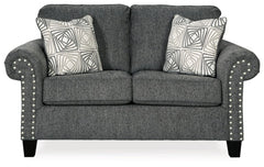 Agleno Sofa, Loveseat, Chair and Ottoman - furniture place usa