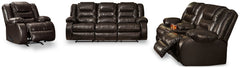 Vacherie Sofa, Loveseat and Recliner - furniture place usa