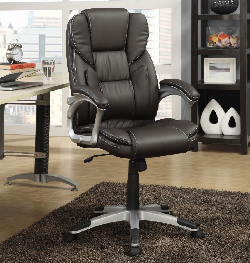 Kaffir Brown Office Chair - furniture place usa