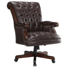 Calloway Brown Office Chair - furniture place usa