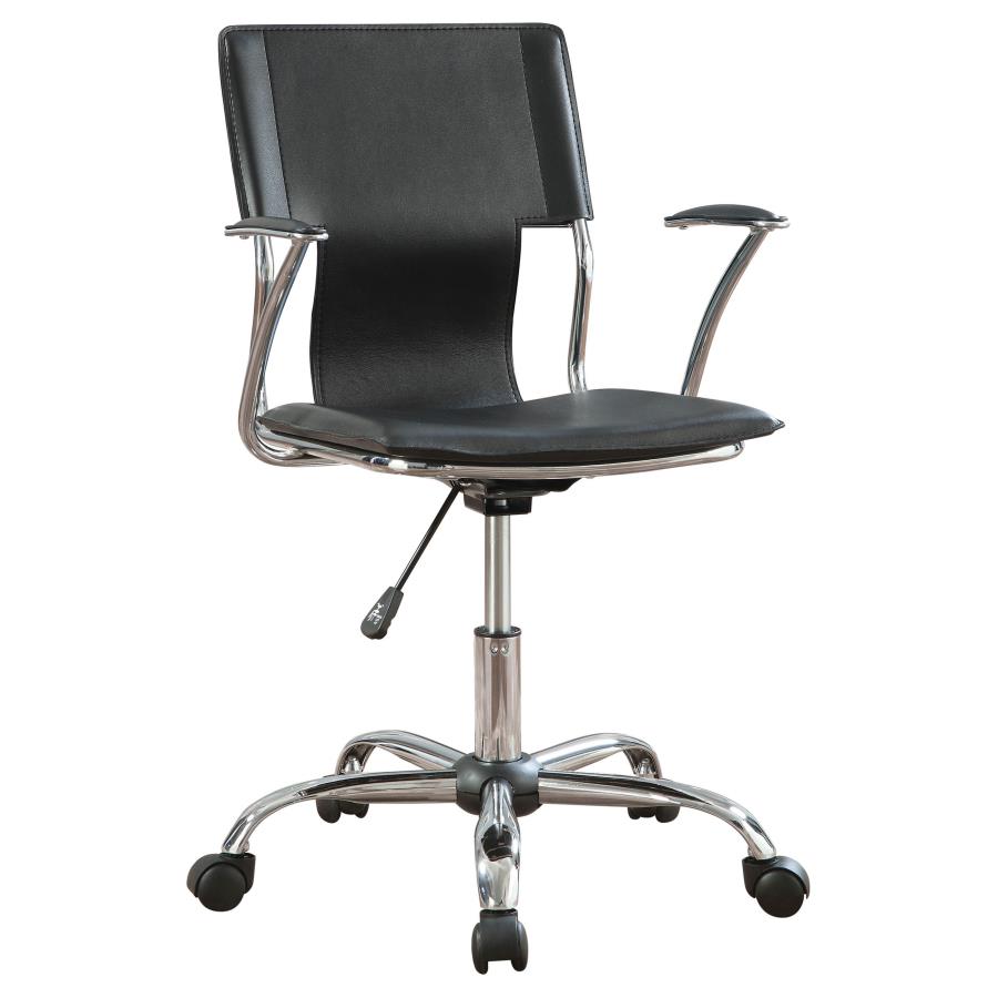 Himari Black Office Chair - furniture place usa