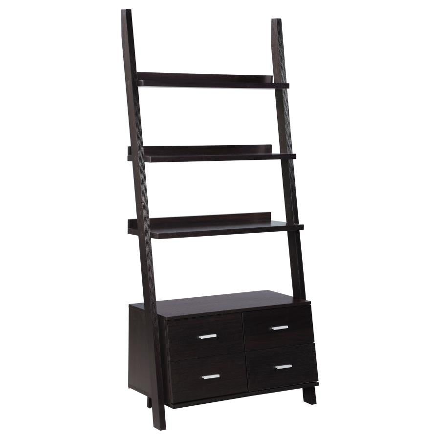 Colella Brown 3 Pc Bookcase Set - furniture place usa