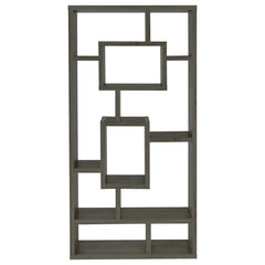 Howie Grey Bookcase - furniture place usa