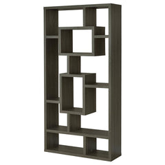 Howie Grey Bookcase - furniture place usa