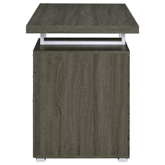 Brennan Grey Computer Desk - furniture place usa
