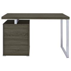 Brennan Grey Computer Desk - furniture place usa