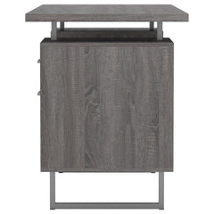 Lawtey Grey Computer Desk - furniture place usa