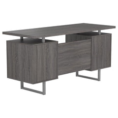 Lawtey Grey Computer Desk - furniture place usa