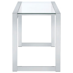 Hartford Silver Writing Desk - furniture place usa