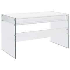 Dobrev White Writing Desk - furniture place usa